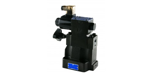 Low Noise Type Solenoid Controlled Pilot Operated Relief Valve